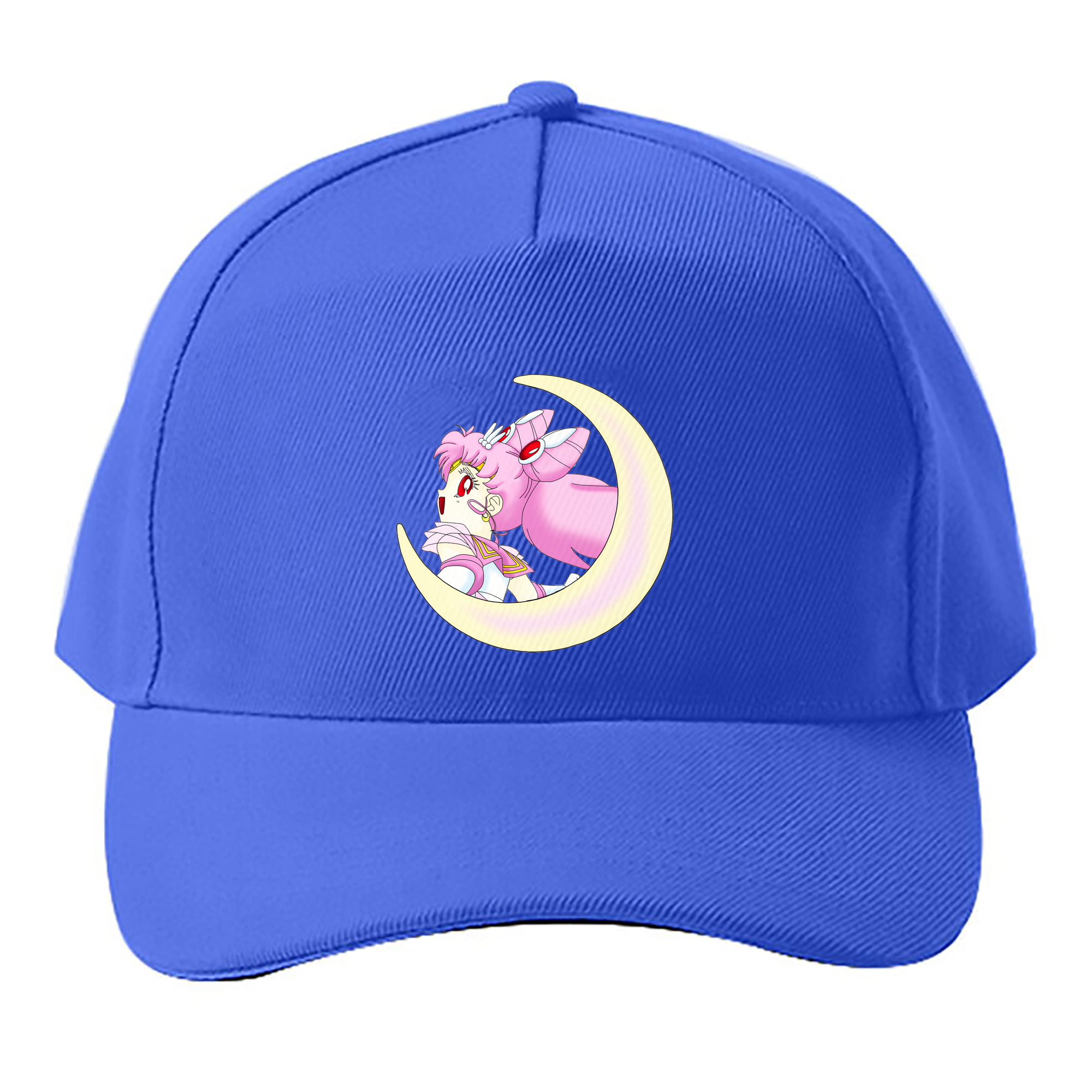 （画像用） 美少女戦士セーラームーン ちびうさ Sailor Moon Chibiusa Tsukino Usagi Small Lady Serenity ベースボールキャップ 綿100％ 男女兼用 帽子 スポーツ